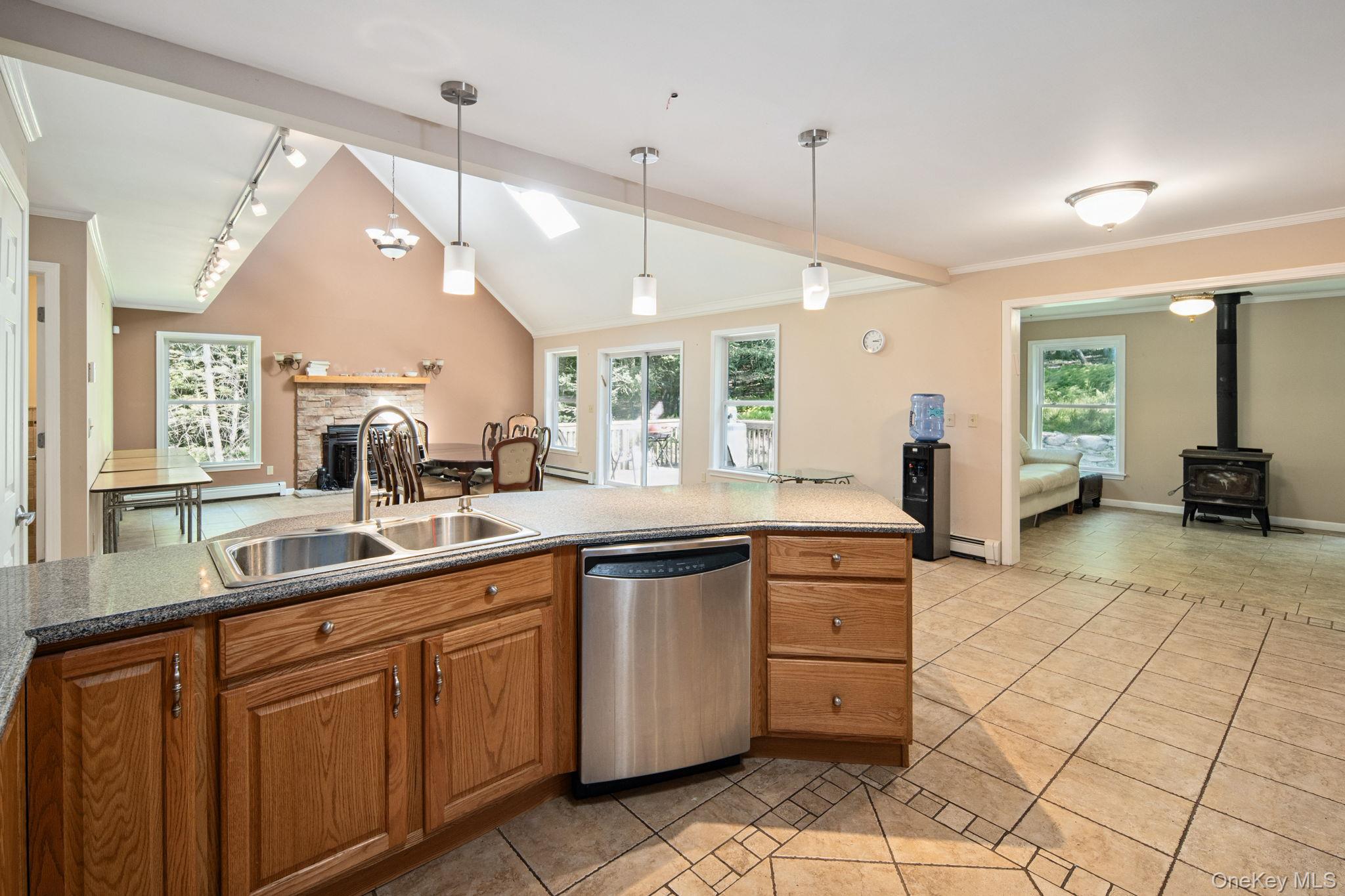 66 Highland Lake Road Eldred, NY 12732 - Photo 20 of 50 a kitchen with a sink and cabinets