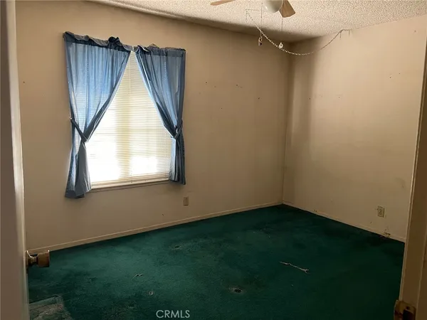 a view of a closet in a room