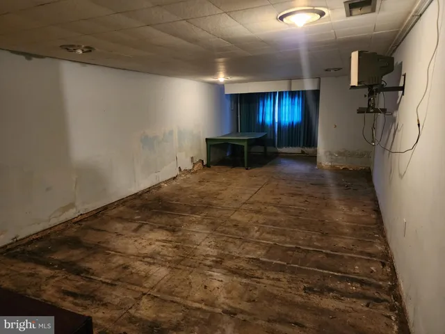 a view of storage and utility room