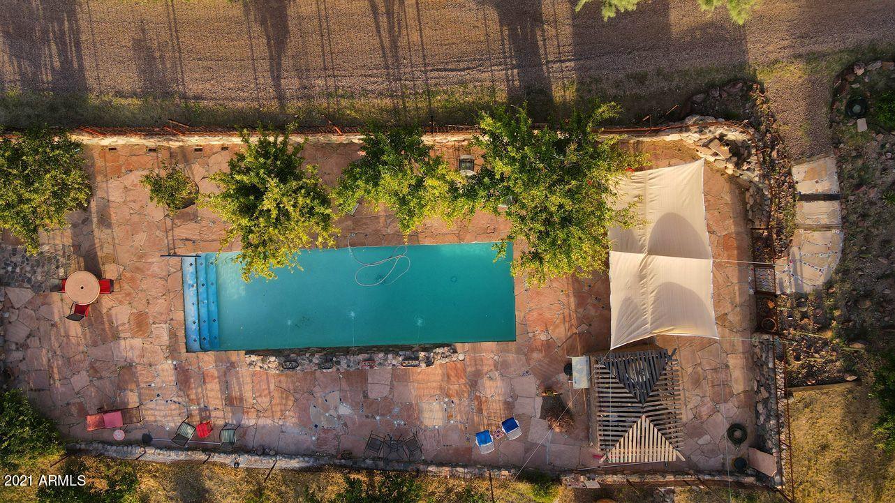 89395 East Aravaipa Road Winkelman, AZ 85192 - Photo 42 of 50 AF Pool Aerial