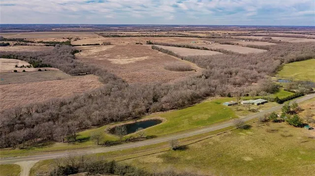a view of a dry yard