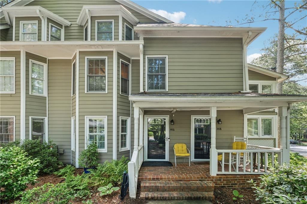 1416 Oakridge Circle Decatur, GA 30033 - Photo 1 of 1 front view of a brick house