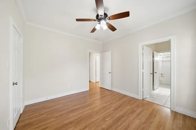 wooden floor in an empty room