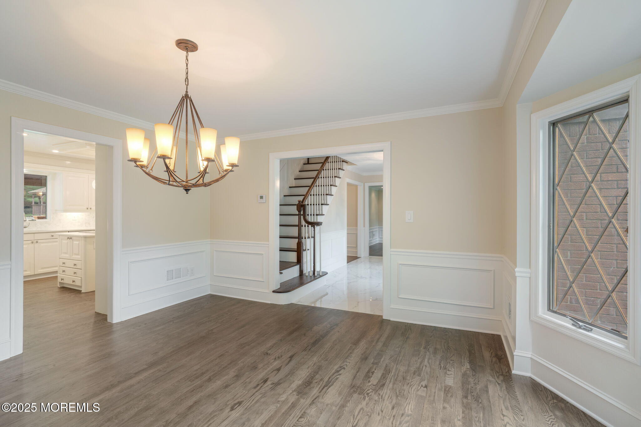 245 Borden Road Middletown, NJ 07748 - Photo 37 of 72 wooden floor in an empty room with a window