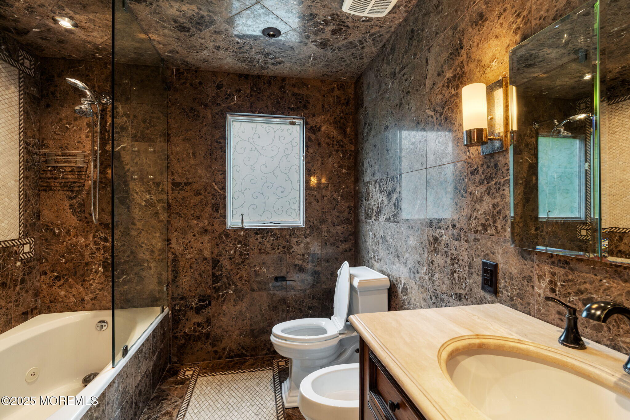 245 Borden Road Middletown, NJ 07748 - Photo 42 of 72 a bathroom with a sink toilet and shower