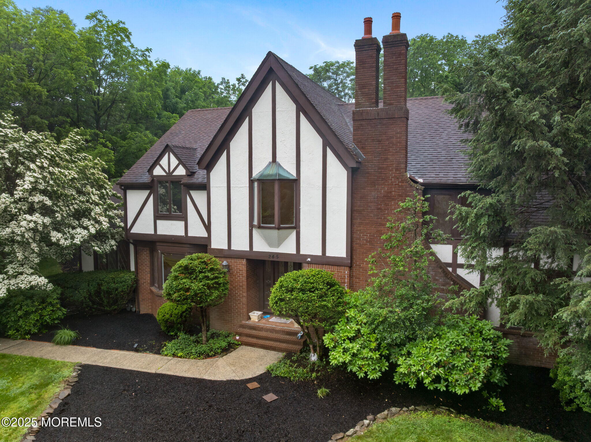 245 Borden Road Middletown, NJ 07748 - Photo 8 of 72 a view of a house with a yard and plants