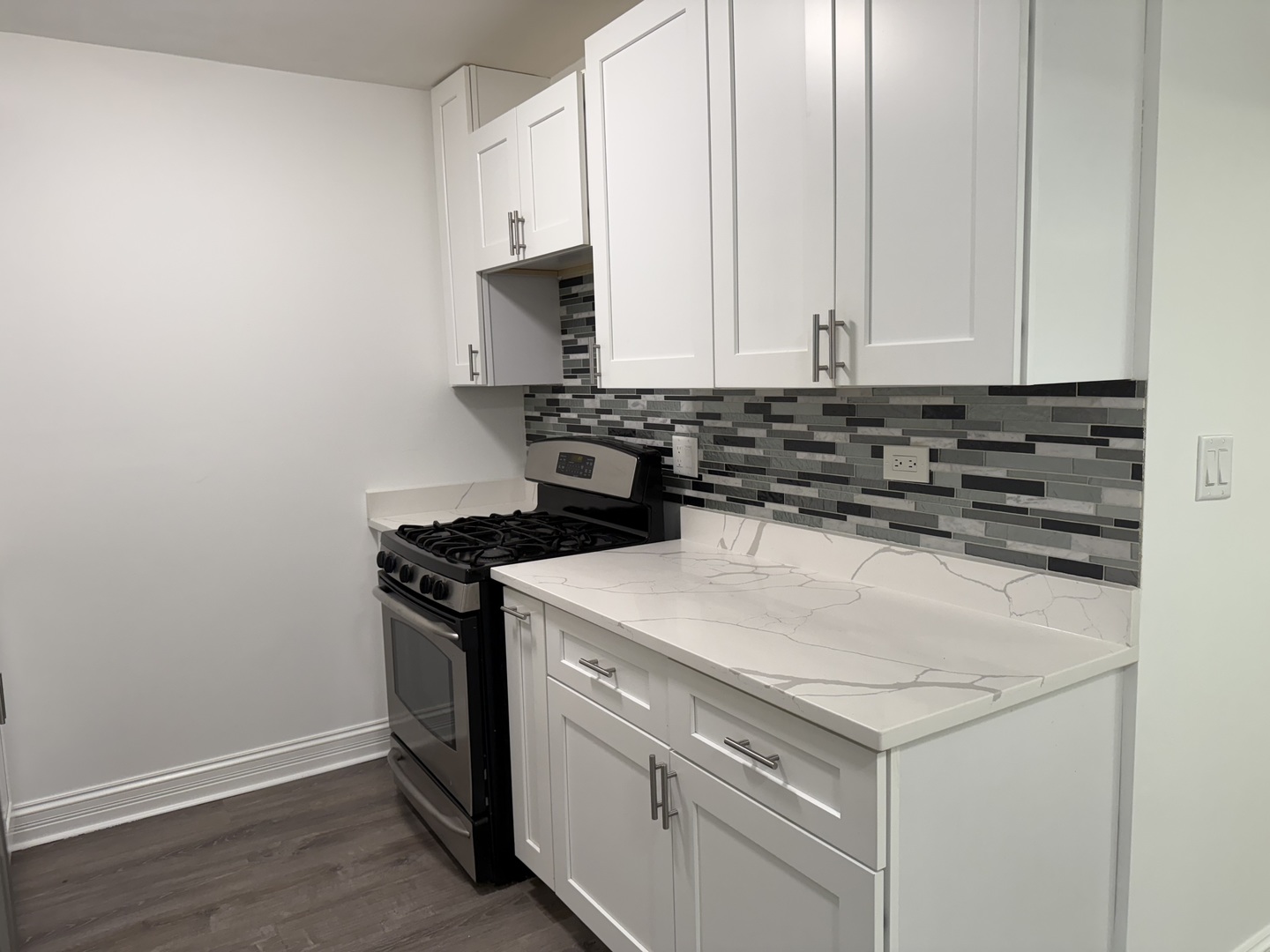16W525 Mockingbird Lane, Unit 102 Willowbrook, IL 60527 - Photo 9 of 25 a stove top oven sitting inside of a kitchen