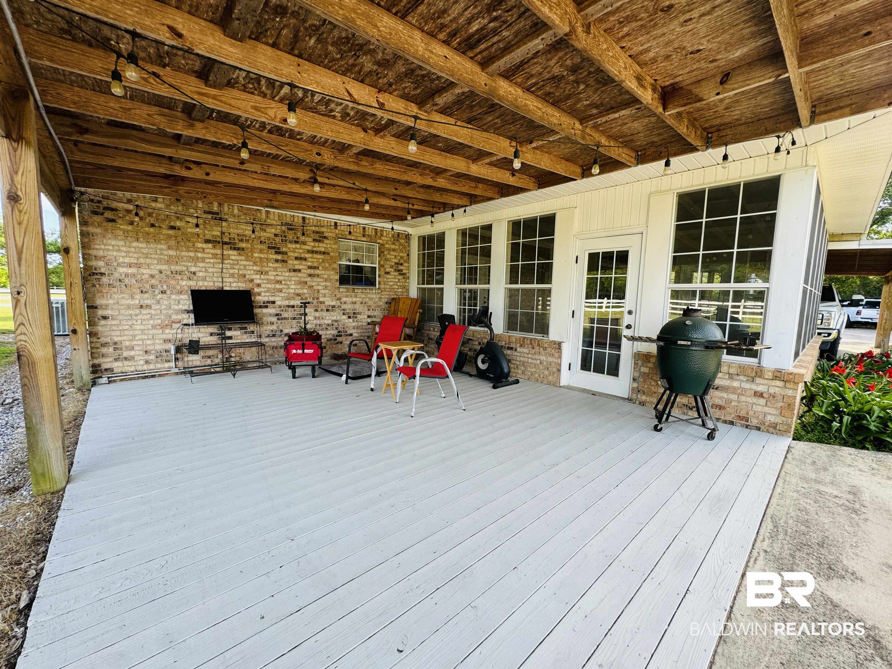 13795 White Road Silverhill, AL 36576 - Photo 56 of 99 Wooden terrace featuring grilling area