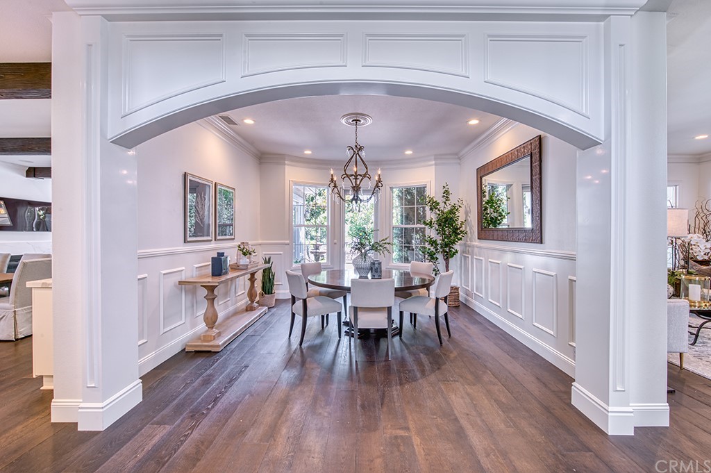 4 Black Walnut Coto de Caza, CA 92679 - Photo 5 of 39 a view of a dining room with furniture window and wooden floor