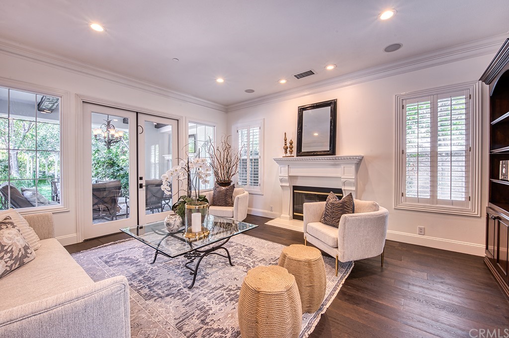 4 Black Walnut Coto de Caza, CA 92679 - Photo 9 of 39 a living room with furniture and a fireplace