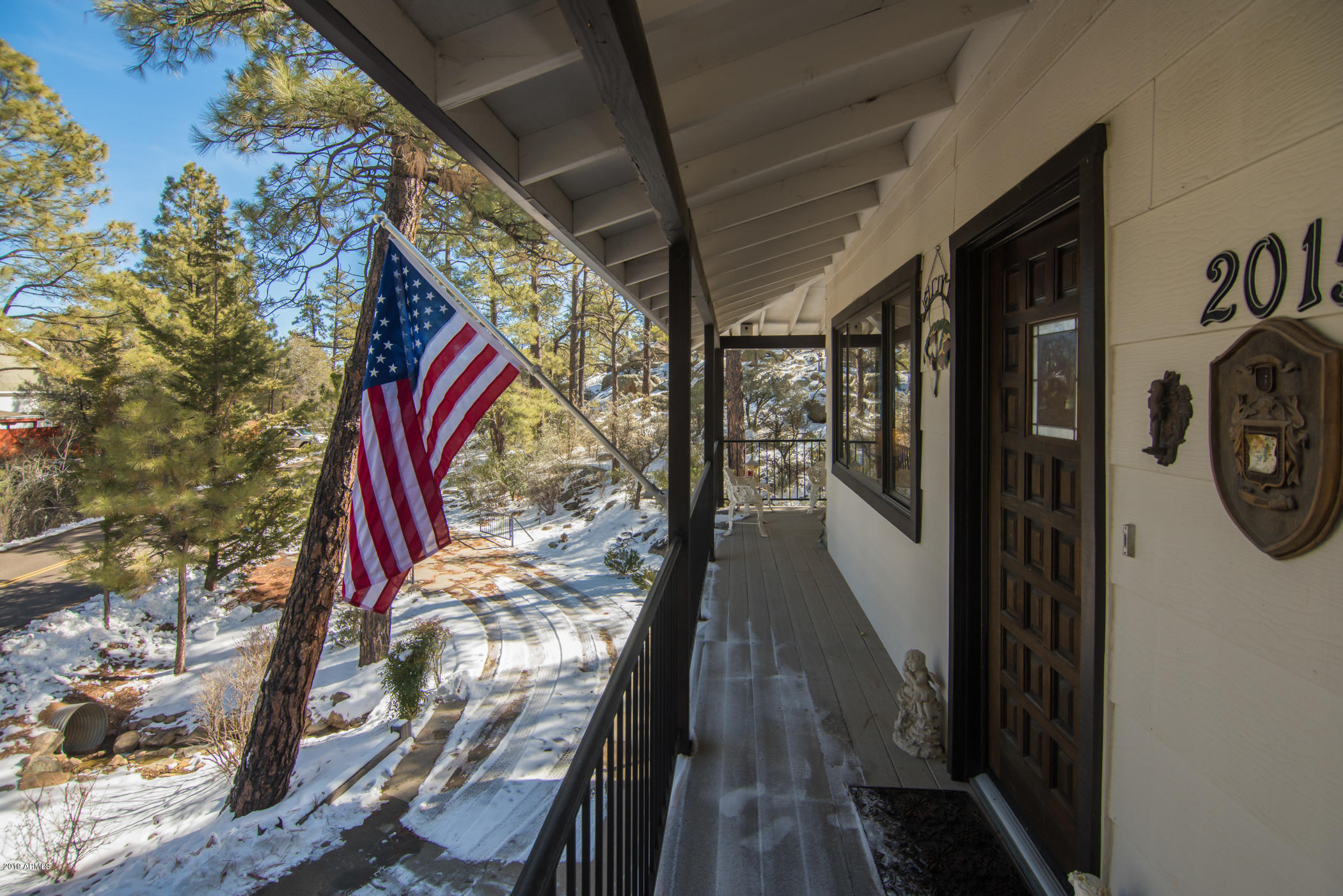 2015 Idylwild Road Prescott, AZ 86305 - Photo 28 of 30 29 - Front Deck entrance to home