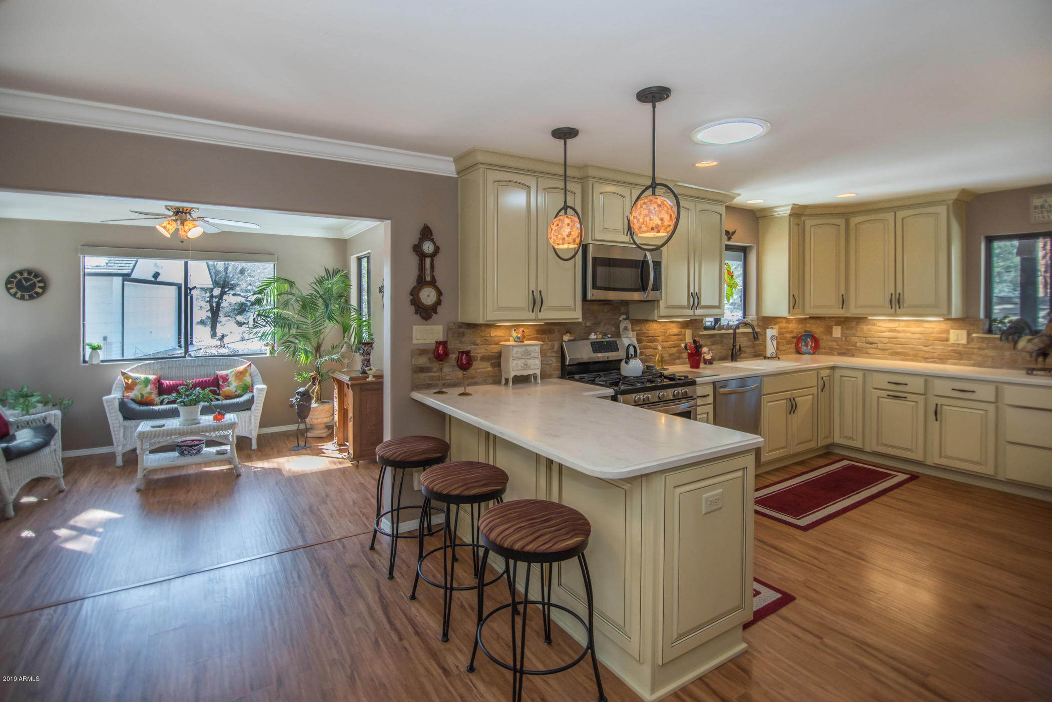 2015 Idylwild Road Prescott, AZ 86305 - Photo 10 of 30 11 - Sunroom to kitchen