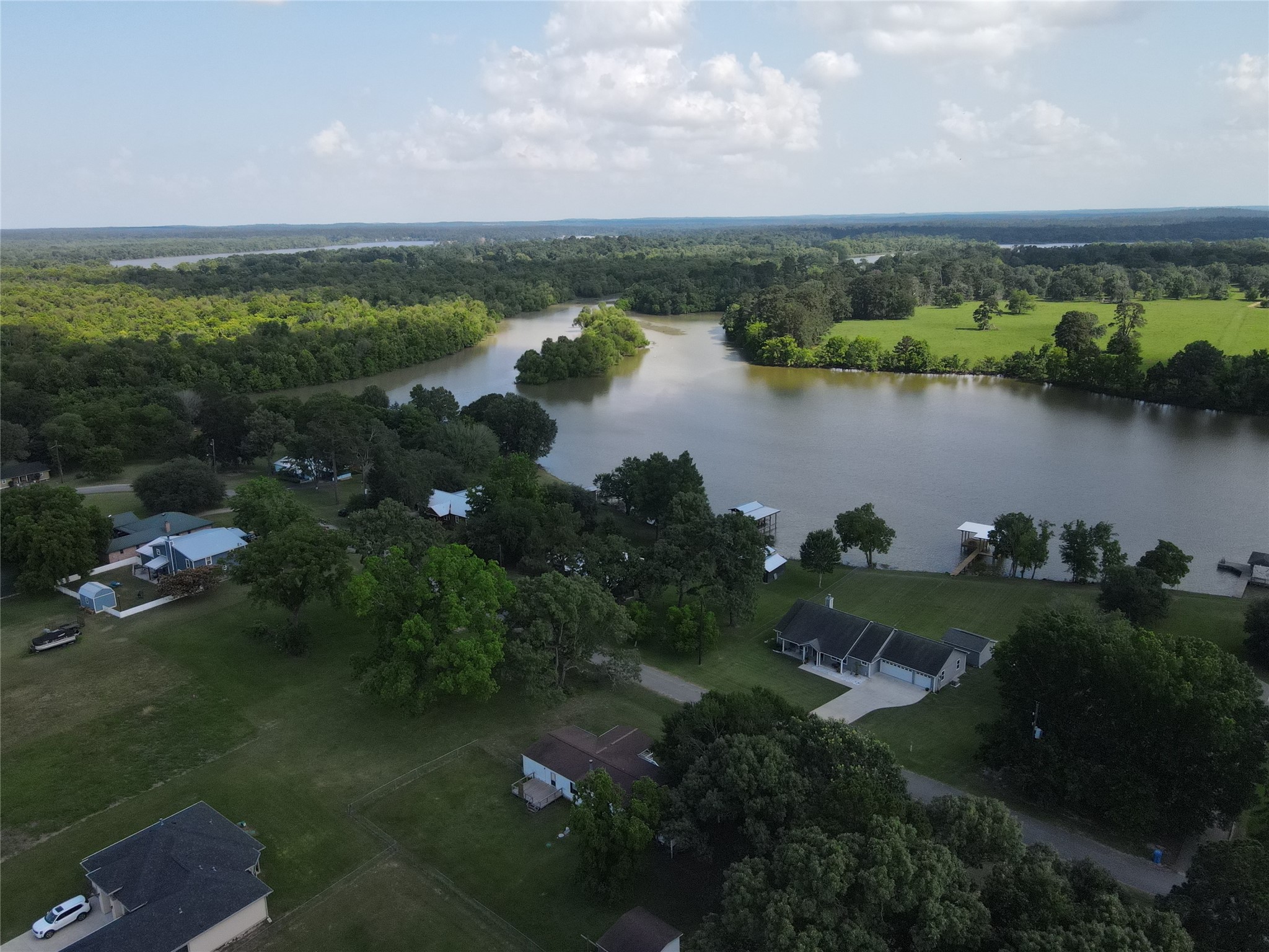 Lot 3 Hermitage Street Trinity, TX 75862 - Photo 7 of 8 a view of a lake with a city