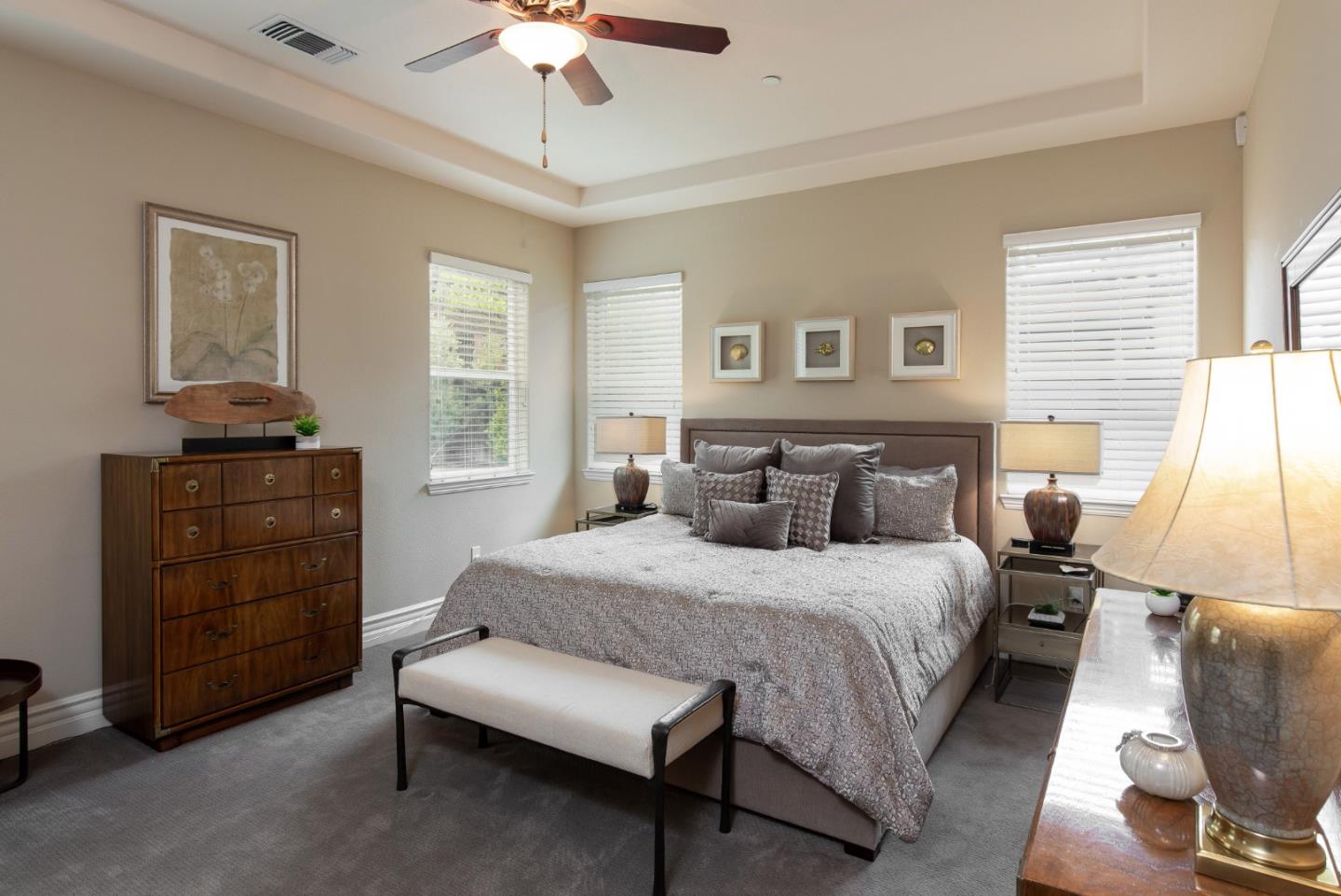 7217 Pitlochry Drive Gilroy, CA 95020 - Photo 15 of 66 a bedroom with a bed and furniture