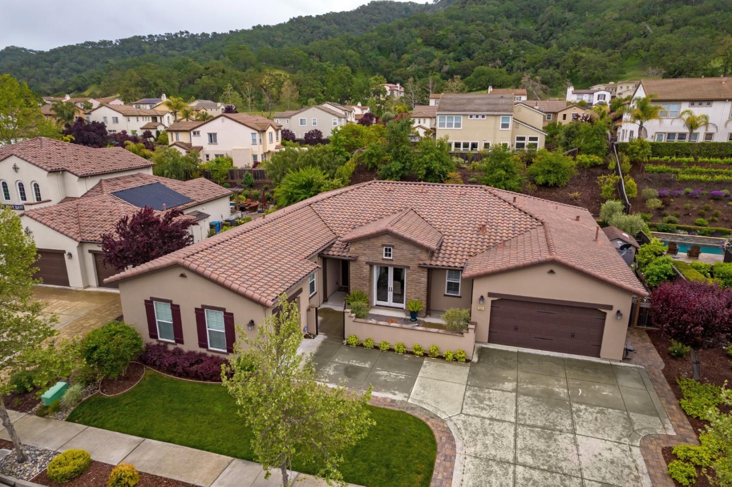 7217 Pitlochry Drive Gilroy, CA 95020 - Photo 2 of 66 an aerial view of a house