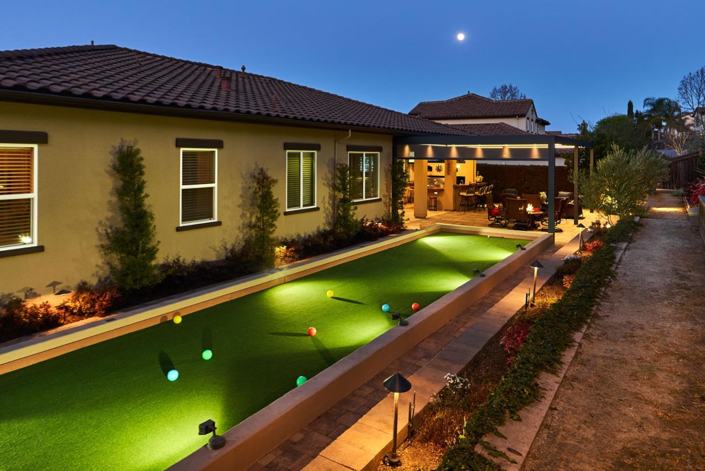 7217 Pitlochry Drive Gilroy, CA 95020 - Photo 48 of 66 a view of a house with swimming pool and porch