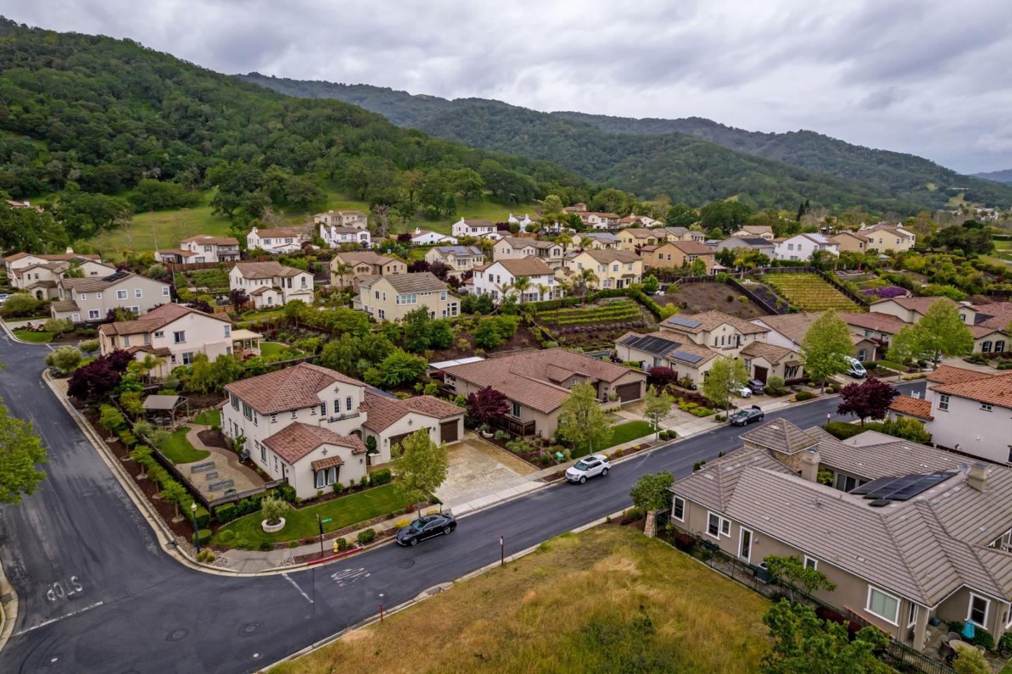 7217 Pitlochry Drive Gilroy, CA 95020 - Photo 51 of 66 an aerial view of a house with a garden