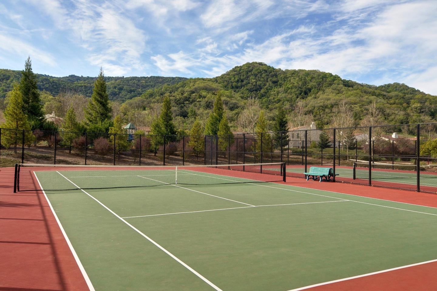 7217 Pitlochry Drive Gilroy, CA 95020 - Photo 58 of 66 a view of an outdoor space and tennis court