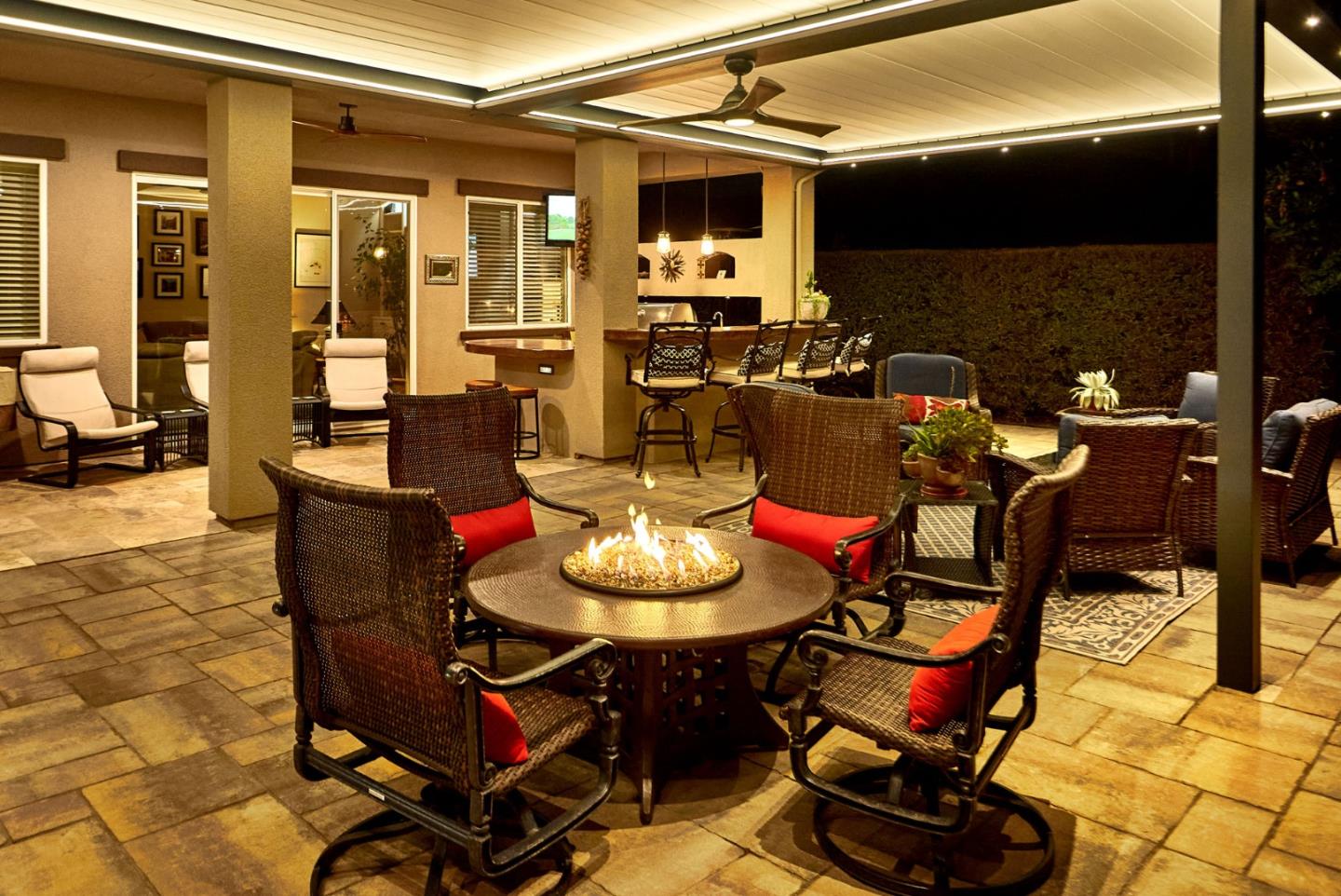 7217 Pitlochry Drive Gilroy, CA 95020 - Photo 65 of 66 a living room with furniture and a dining table