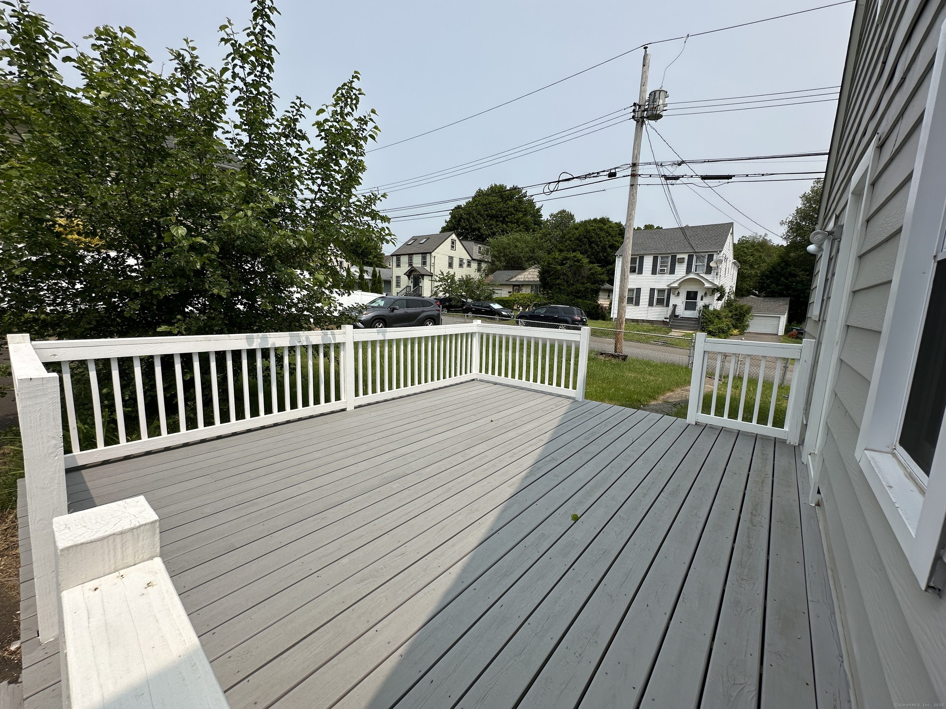 11 Colony Street Stratford, CT 06615 - Photo 4 of 16 a view of a wooden deck