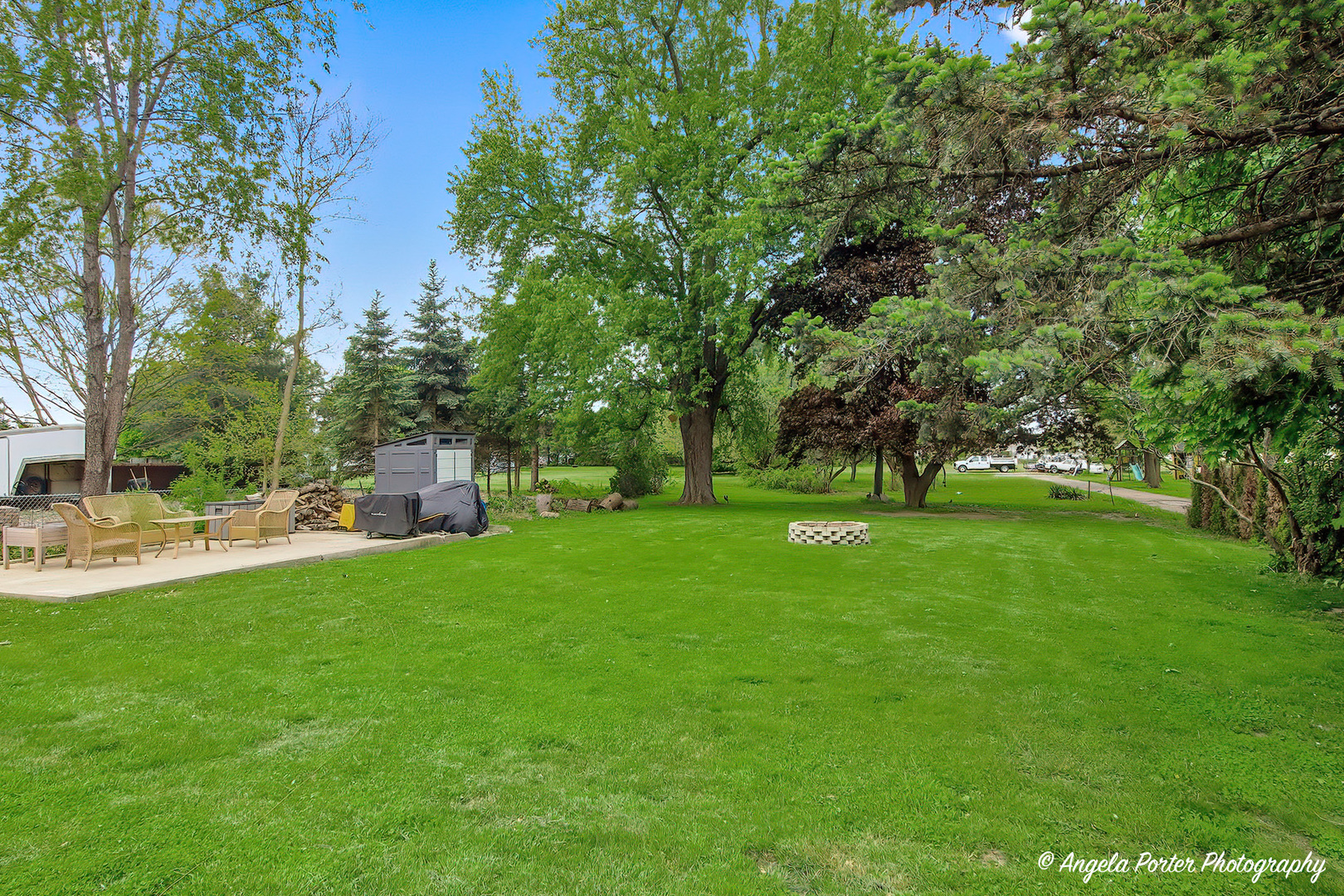 353 Marengo Road Harvard, IL 60033 - Photo 23 of 23 a view of a park with trees and grass