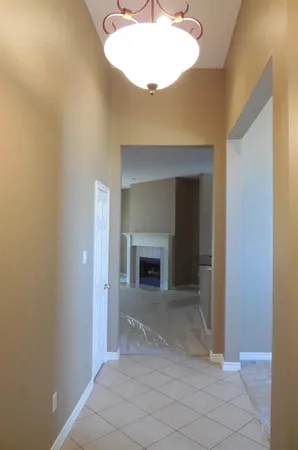 a view of a livingroom with a fireplace