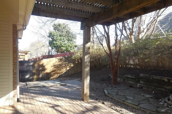 a view of a house with a door