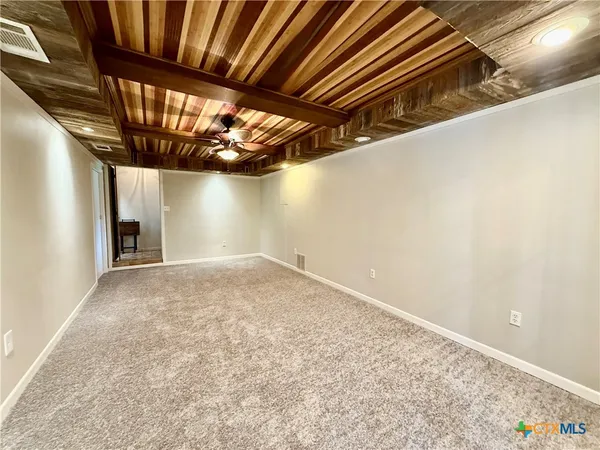 a view of empty room