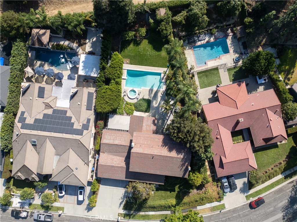 8224 Seranata Drive Whittier, CA 90605 - Photo 6 of 55 an aerial view of houses with yard