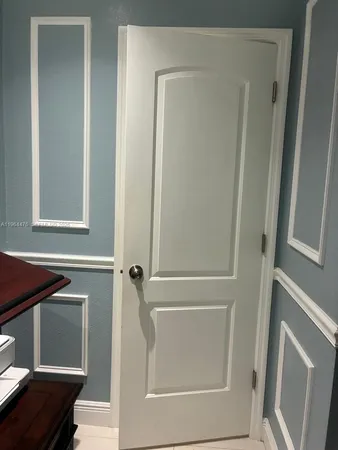 a view of closet