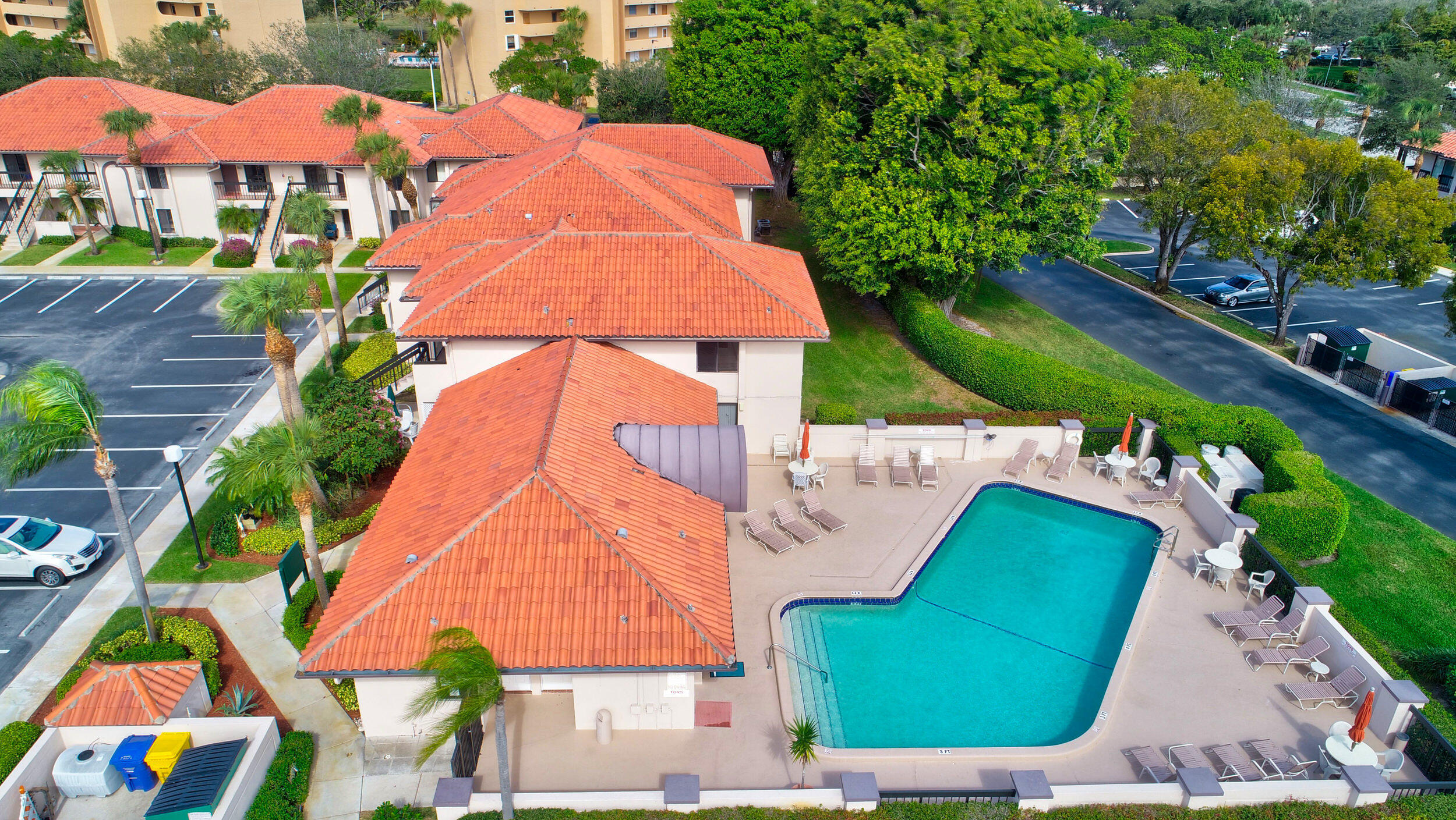 351 Club Circle, Unit 207 Boca Raton, FL 33487 - Photo 28 of 28 an aerial view of a house