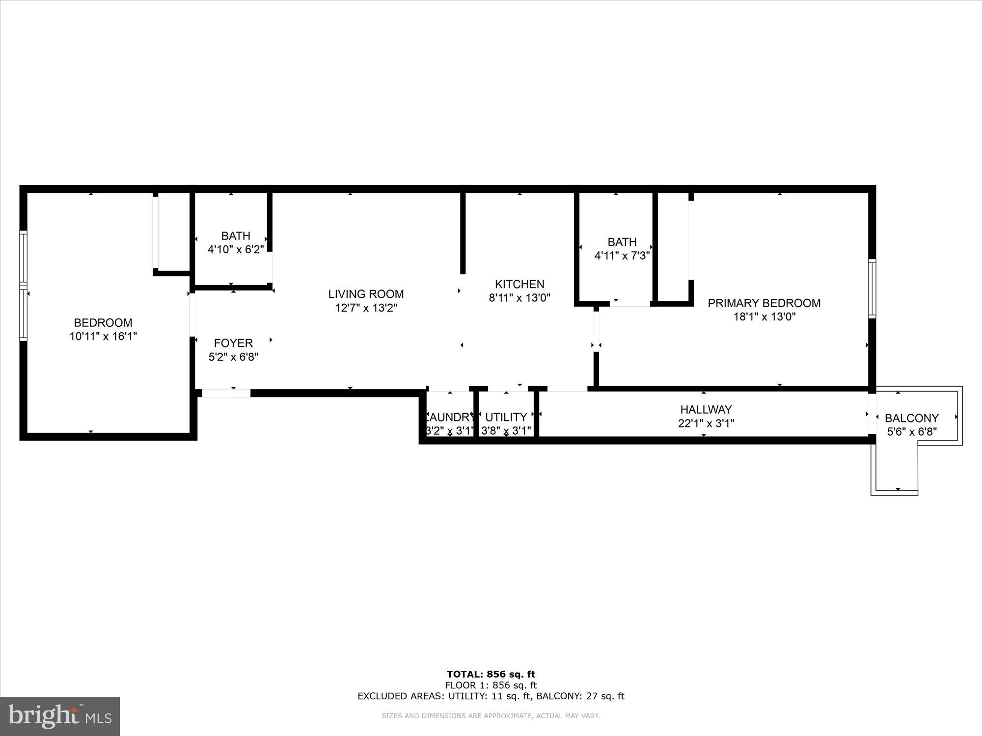 1241 18th Street Northeast, Unit 5 Washington, DC 20002 - Photo 23 of 23 Floor Plan