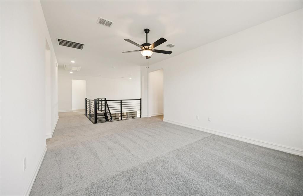 11169 Roxburgh Road Fort Worth, TX 76052 - Photo 18 of 22 *Floorplan representation, not actual home - Spacious Loft on second level