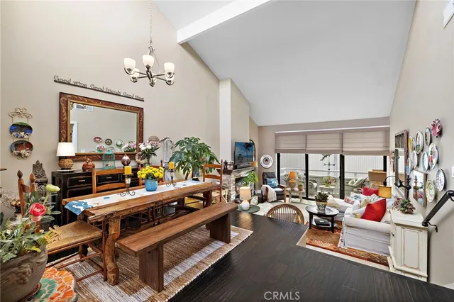 a room with lots of tables and chairs