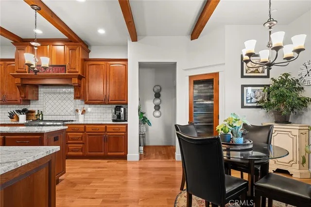 a bedroom with a bed and a television