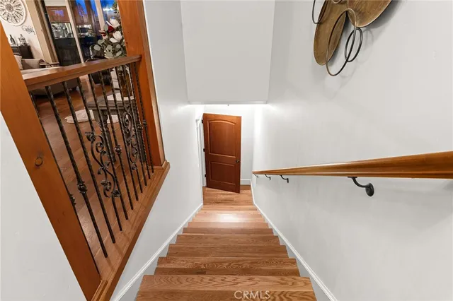 a bedroom with a bed and a closet