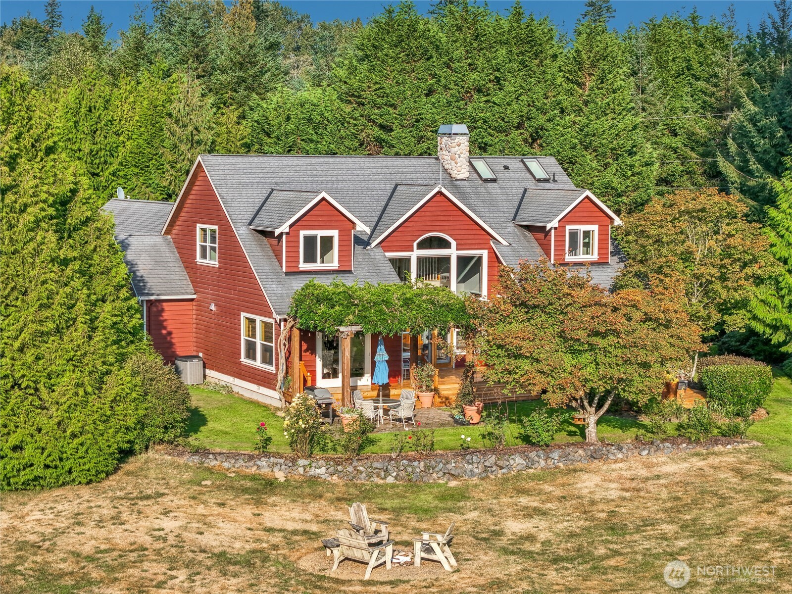 14827 Three Lakes Road Snohomish, WA 98290 - Photo 34 of 39 an aerial view of a house