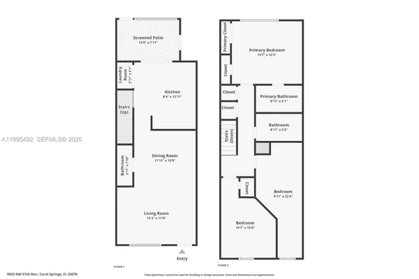 $415,000 | 9925 Northwest 57th Manor, Coral Springs, FL 33076