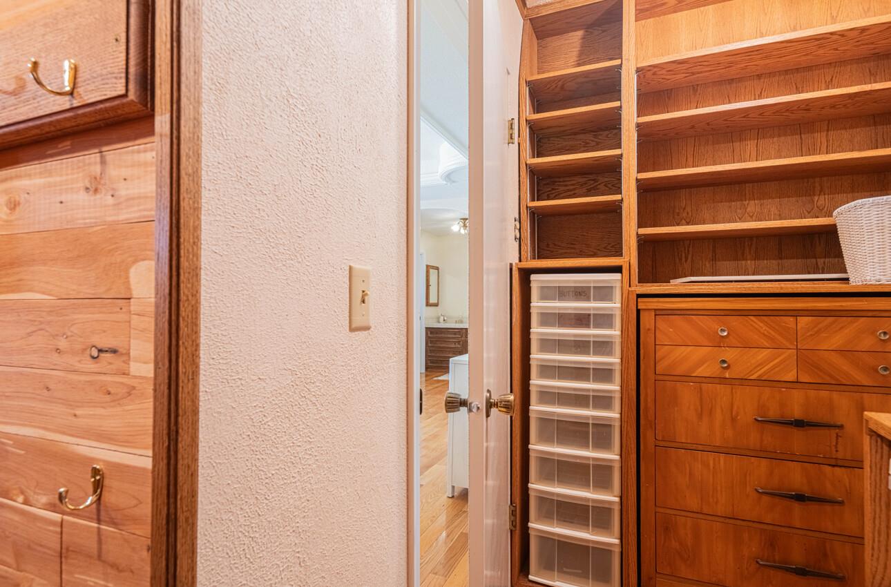 1527 Atherton Way Salinas, CA 93906 - Photo 36 of 64 a view of walk in closet with empty racks