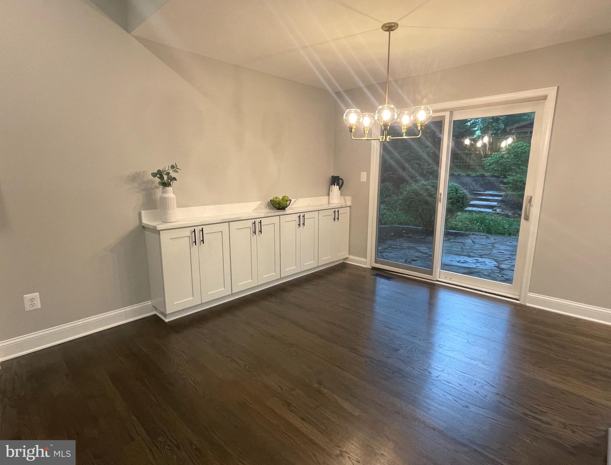 3610 Cornell Road Fairfax, VA 22030 - Photo 6 of 18 Dining room with extra storage and new lighting