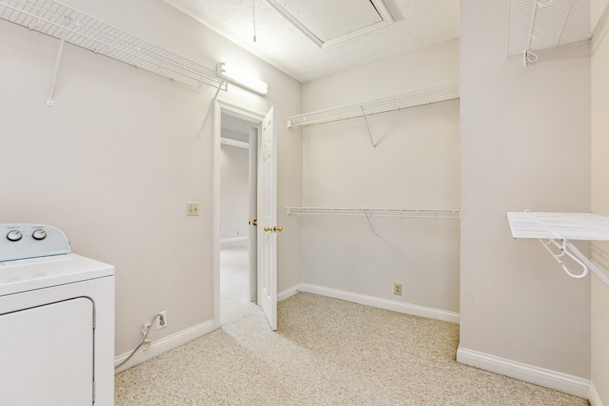 6194 South Lamont Road Springfield, TN 37172 - Photo 54 of 62 a view of storage and utility room with washer and dryer