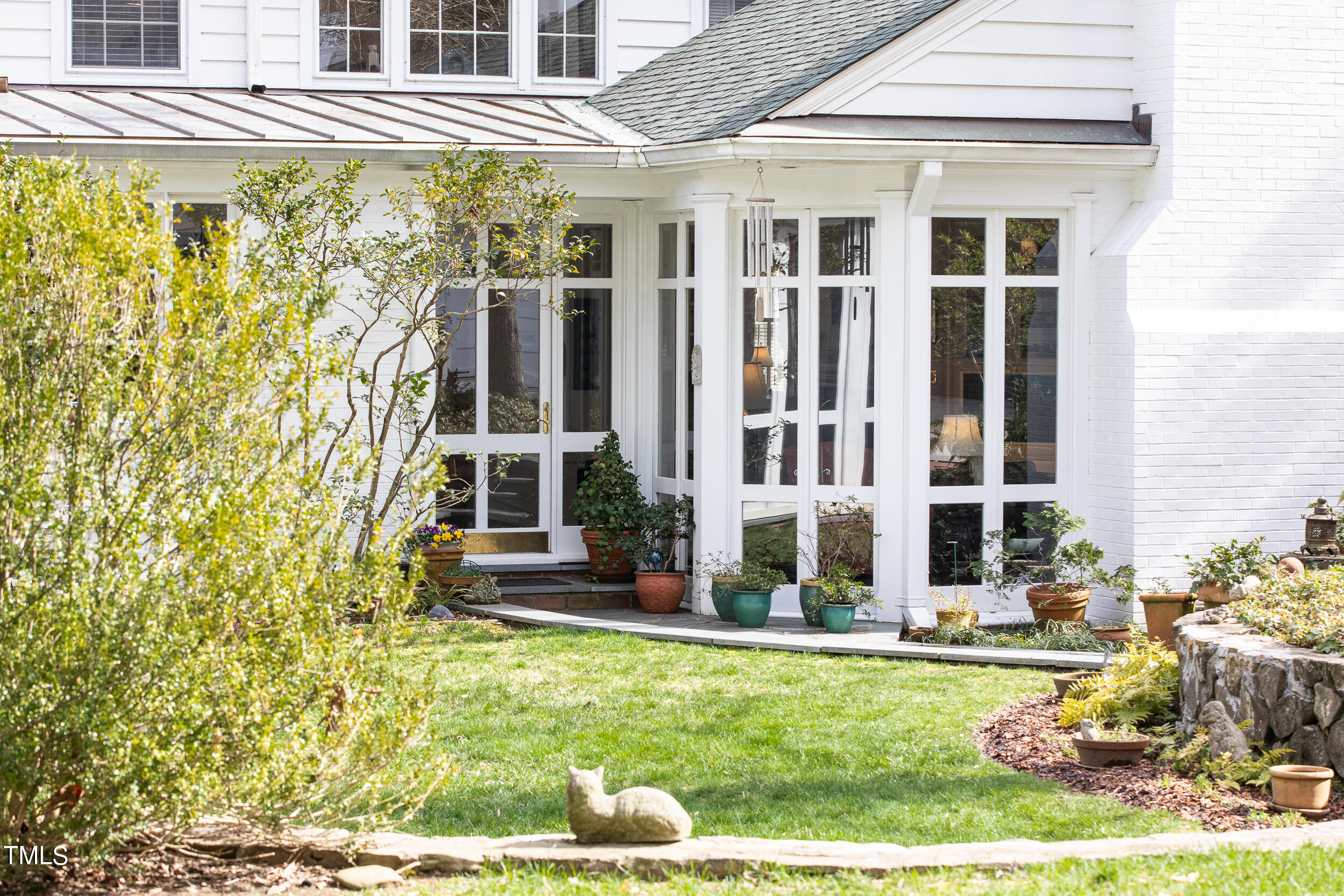 3940 Dover Road Durham, NC 27707 - Photo 26 of 72 front view of a building with a yard