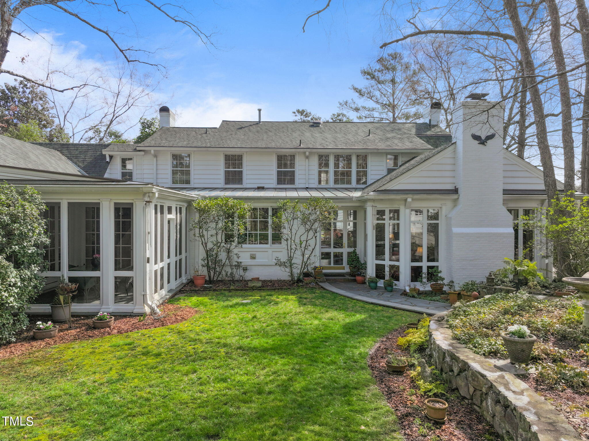 3940 Dover Road Durham, NC 27707 - Photo 31 of 72 front view of a house with a yard
