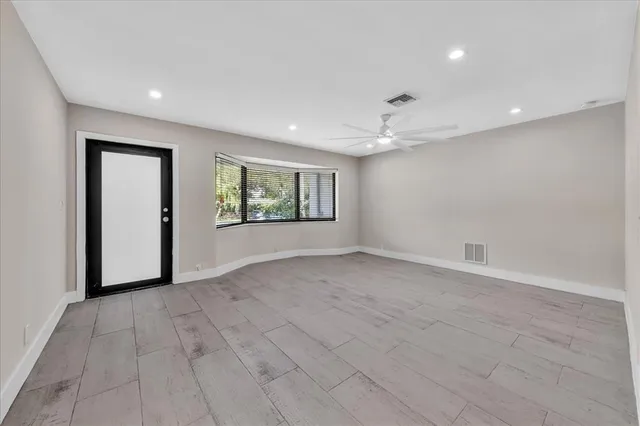 a view of empty room