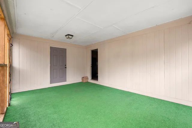 a view of room with window