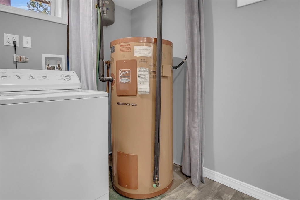 112 Walker Road Shirley, MA 01464 - Photo 31 of 33 a utility room with dryer and washer