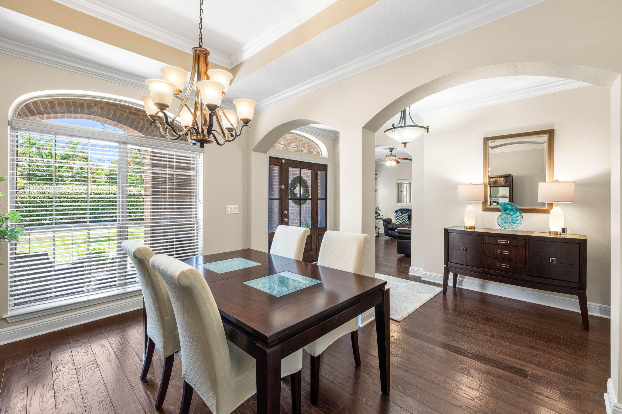 183 Mussett Bayou Court Santa Rosa Beach, FL 32459 - Photo 12 of 68 Formal Dining updated lighting
