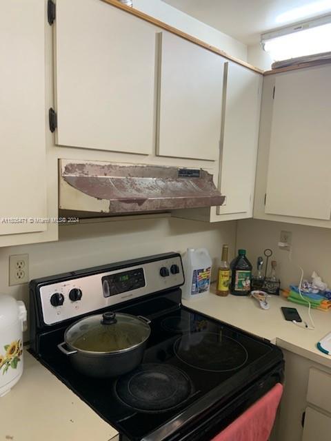 11861 Southwest 18th Street, Unit 329 Miami, FL 33175 - Photo 20 of 23 a kitchen with a stove and a microwave