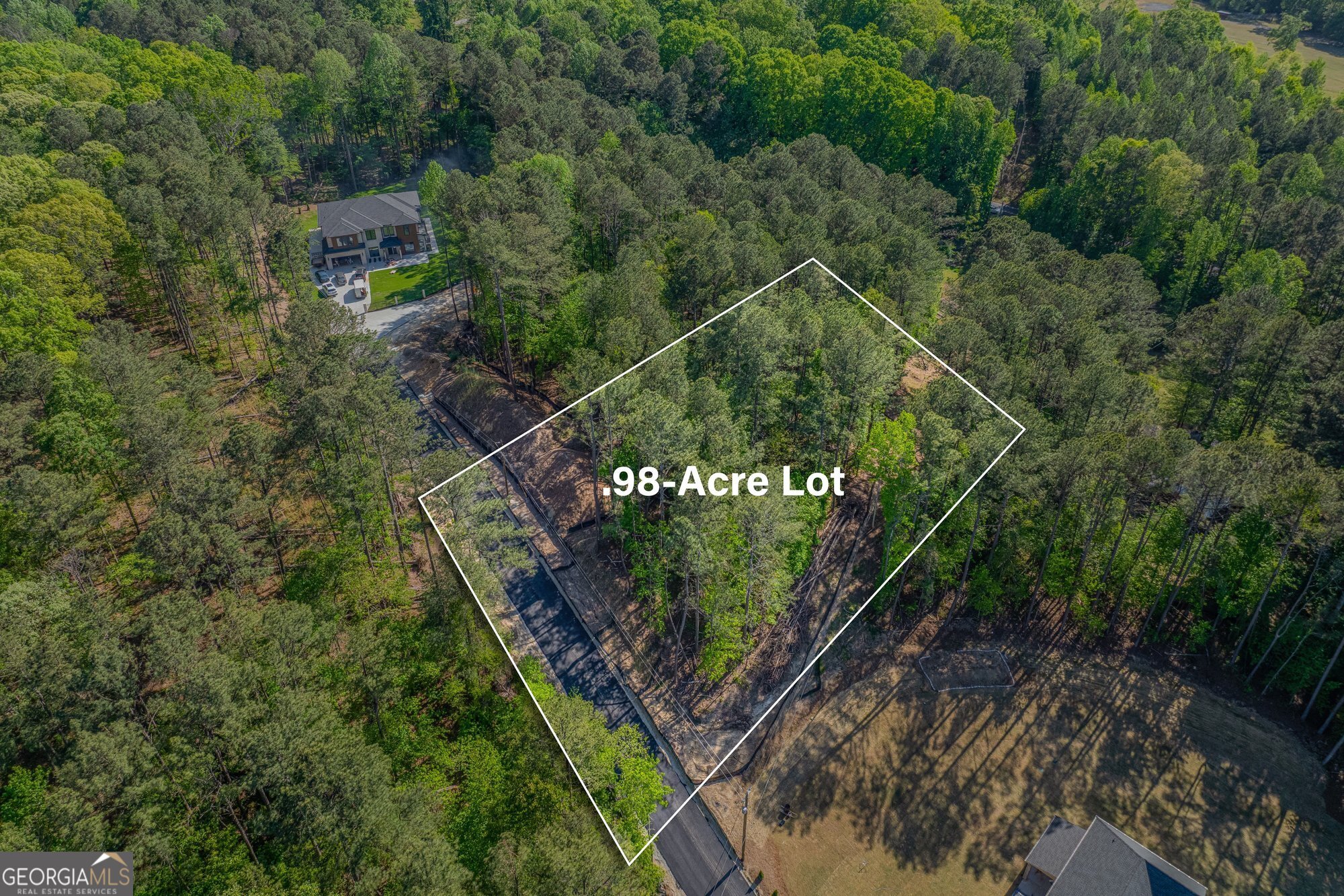 1559 Whitley Road Dacula, GA 30019 - Photo 1 of 33 a view of a yard with a tree