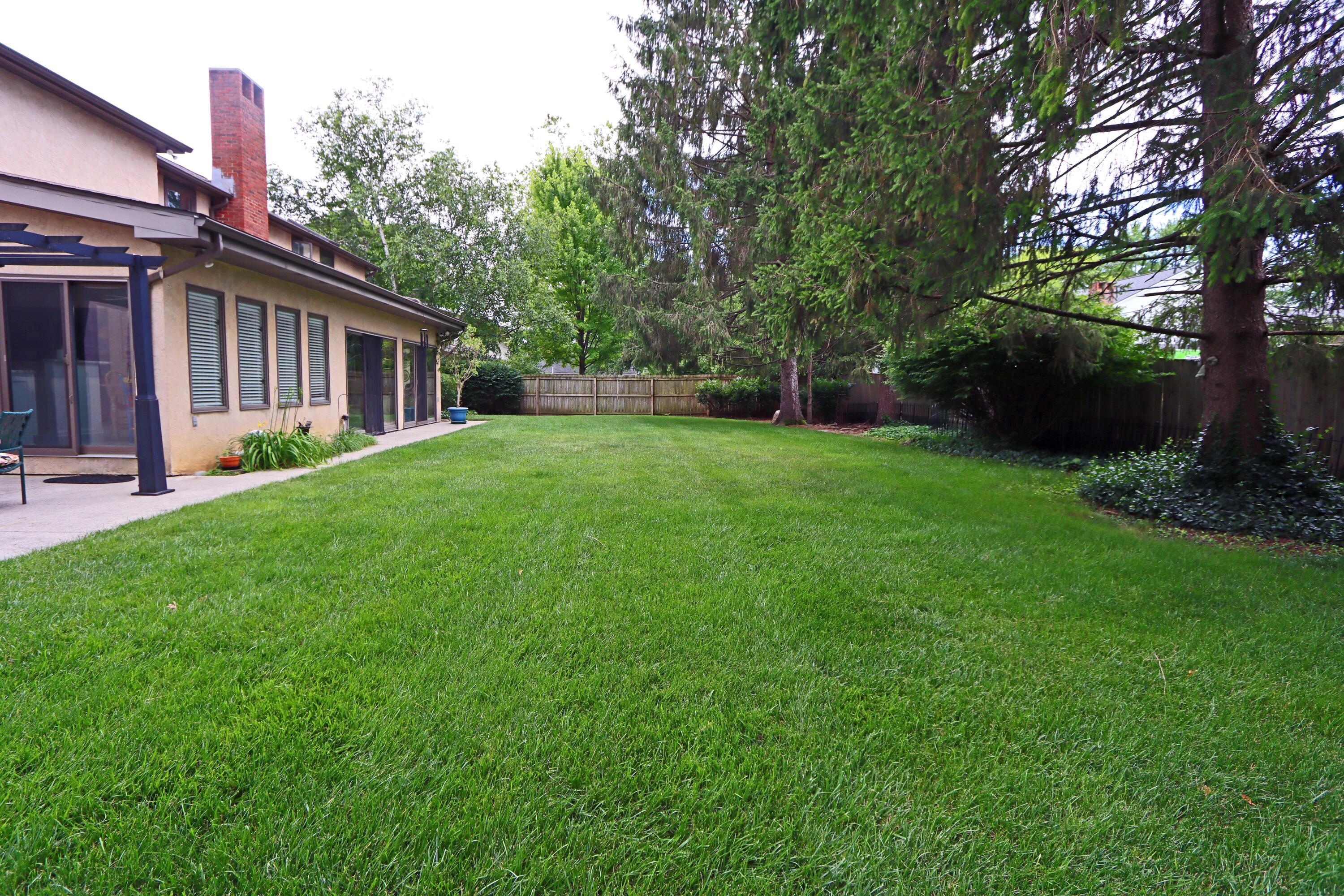 3969 Newhall Road Upper Arlington, OH 43220 - Photo 66 of 82 private fenced in backyard